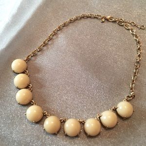🍑✨J.CREW PEACH BUBBLE STONE STATEMENT NECKLACE